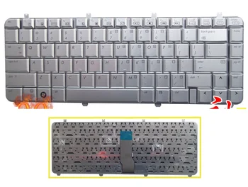 

SSEA New Laptop US Keyboard for HP Pavilion dv5 dv5-1000 dv5t dv5z Silver Keyboard