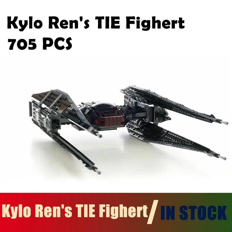 

Compatible with lego Model Building Blocks toys 05127 Kylo Ren's TIE Fighert Star wars 75179 Educational DIY toys & hobbies