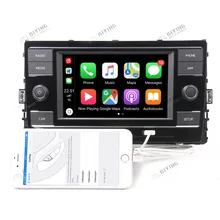 Carplay MIB Radio 5GG035280E For VW Golf 7 Sportsvan CarPlay Mirrorlink 1GB 5GG 035 280E/D carplay mirror link mib carplay usb aux in socket harness for tiguan l mk2 5q0 035 726 e