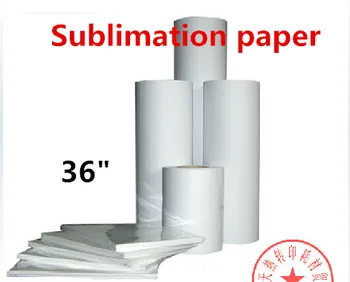 

36" size good transfer rate SUBLIMATION PAPERS roll for mugs transfer