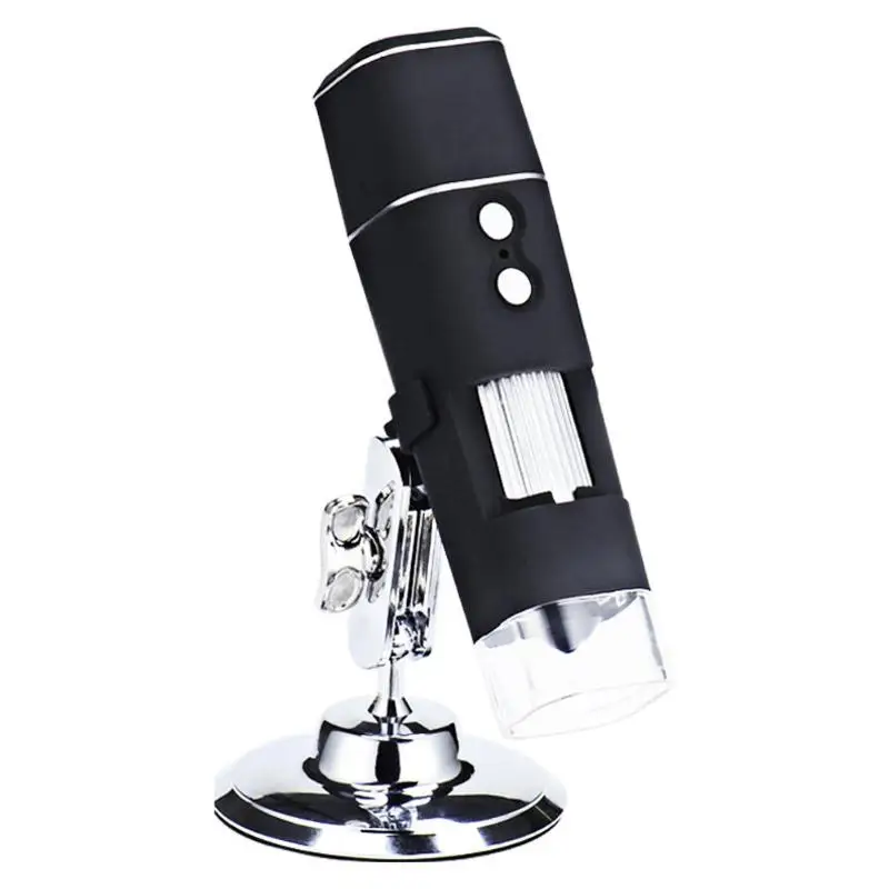 

Portable WiFi Wireless 500X Camera 2MP Digital Microscope Magnifier with Base Stand Holder for IOS Android