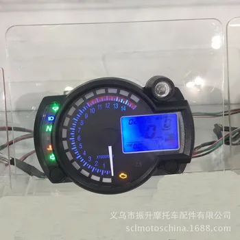 

Off-road motorcycle universal LCD instrument KTM modified two-color adjustable speed electronic digital odometer