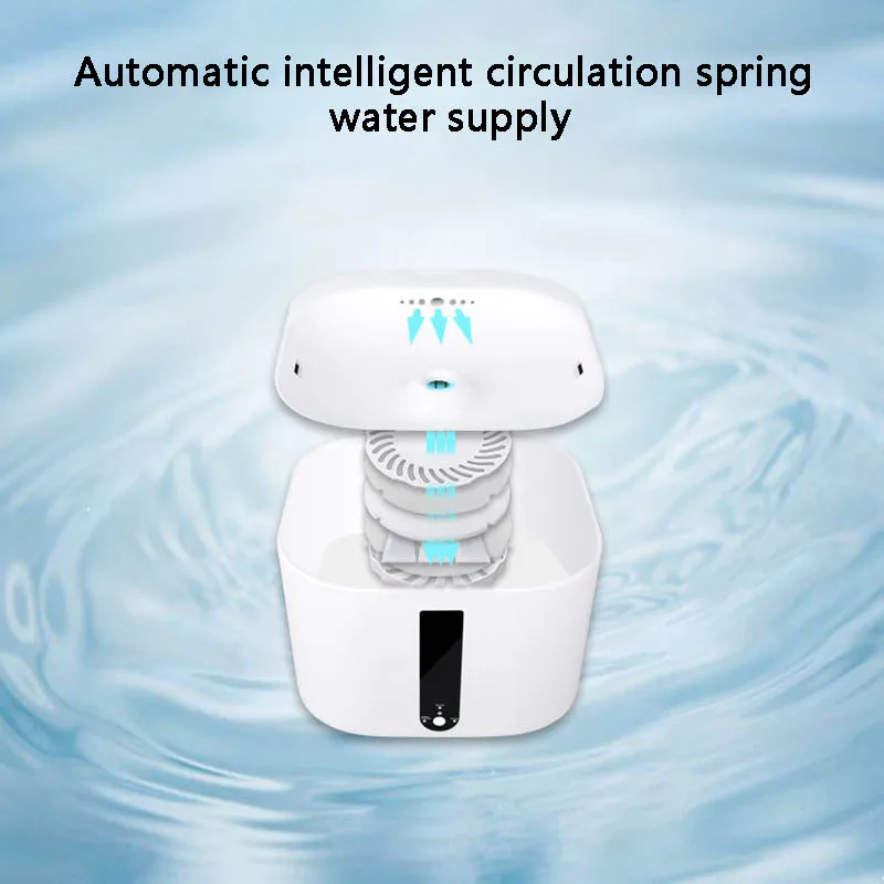 

2019 NEW Automatic Cat Dog Electric Pet Drinking Fountain Pet Bowl Smart Water Dispenser Drink Filter