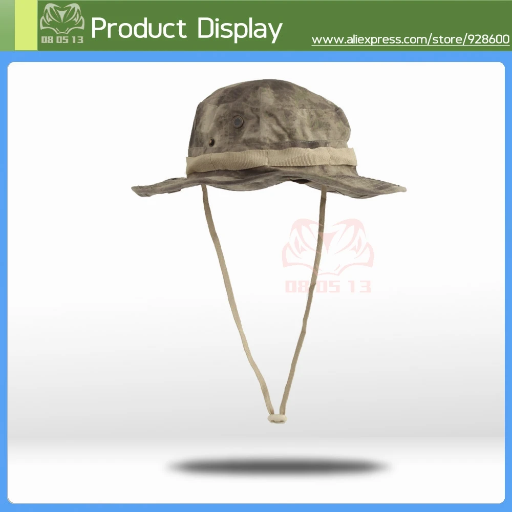 HAN дикая на открытом воздухе военная шляпа, камуфляж шляпы круглый-Солнцезащитная шляпа с широкими полями охотничья шляпа - Цвет: Серый