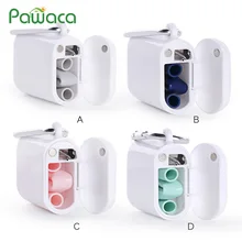 Портативный дорожный Силиконовый складной соломинки многократного использования складной питьевой соломинки набор трубок с Чехол и щетка для чистки для детей и взрослых