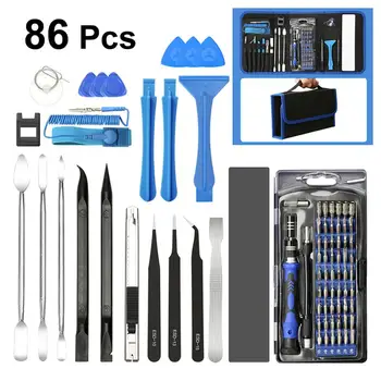 

86 In 1 Professional Precision Screwdriver Set Multi Function Disassembly Tool Kit For Cellphone Laptop Tablet PC Hand Tools