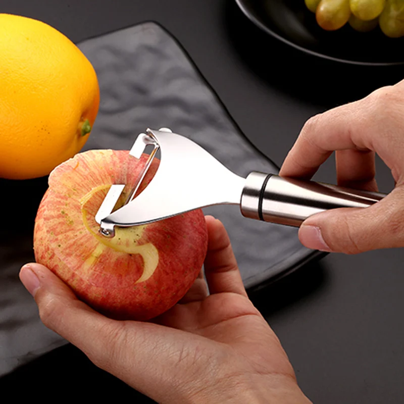 Stainless Steel Vegetable Fruit Potato Peeler Kitchen Gadgets Apple Carrot Peeler Cutter Paring Cooking Tool Kitchen Accessories (6)