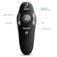 2.4Ghz RF Pointer Pen Wireless USB Power Point Presenter Remote Control Red Pen Wireless Remote Pointer 2