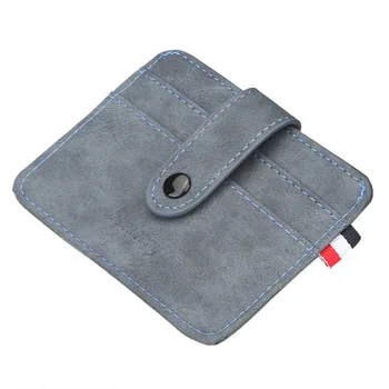 

Fashion Bank Card Package Coin Bag Card Holder Travel PU Leather Men Wallets Women Credit Card Holder Cover