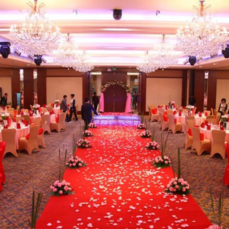 Rose Petals Wedding Accessories 1000 pieces / lot Cheap Petalas Artificiais Rose Petals Flowers Wedding Decoration Beautiful