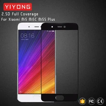 YIYONG полное покрытие стекло для Xiaomi mi 5S Plus закаленное стекло для Xio mi 5S Plus Защита экрана для Xiaomi mi 5 S mi 5S стекло