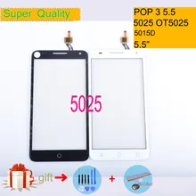 For Alcatel One Touch Pop 3 5.5 OT5025 5025D 5025 Touch Screen Touch Panel Sensor Digitizer Front Glass Touchscreen NO LCD For Alcatel One Touch Pop 3 5.5 OT5025 5025D 5025 Touch Screen Touch Panel Sensor Digitizer Front Glass Touchscreen NO LCD