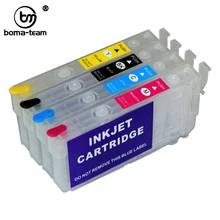 T812 T822 405XL 405XXL Cartucho de Tinta Recarregáveis Para Epson WF-3820 WF-4820 WF-4830 WF-7840 WF-7830 WF-4834 WF-7835 C7000 Impressora