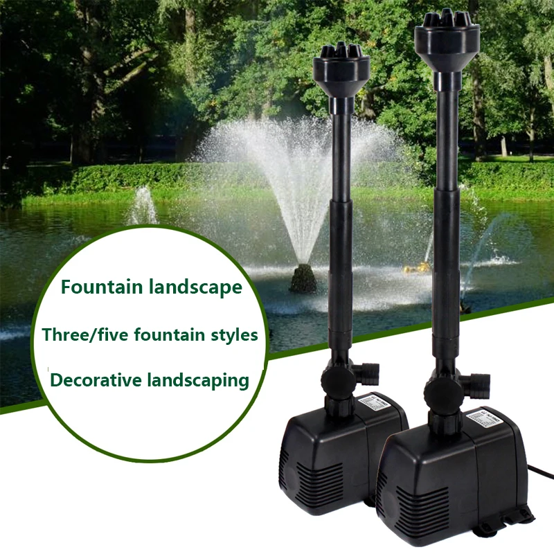 

SUNSUN diving fountain pump fish pond landscaping circulation pump filter pump fish pond oxygenation rockery flow pump