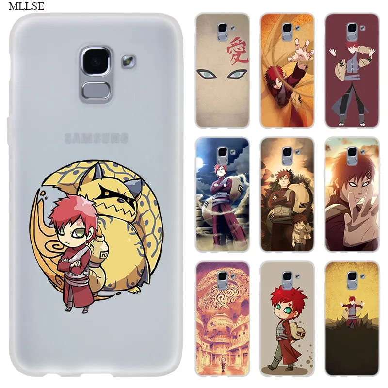 

Naruto gaara Ultrathin Case for Samsung J8 J4 J6 Plus 2018 J5 J3 J7 2017 EU 2016 Prime Phone Coque Cover Fundas Capa Fashion