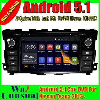 

WANUSUAL 1024*600 8 Inch Octa Core 32G 4G RAM Android 6.0 GPS Navigation for Nissan 2013 2014 2015 2016 2017 with BT WIFI Maps