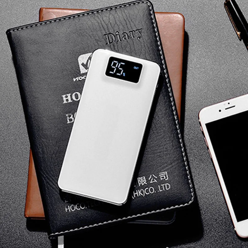 Внешний аккумулятор 30000 мАч для Xiaomi Mi 2 портативное зарядное устройство USB внешний