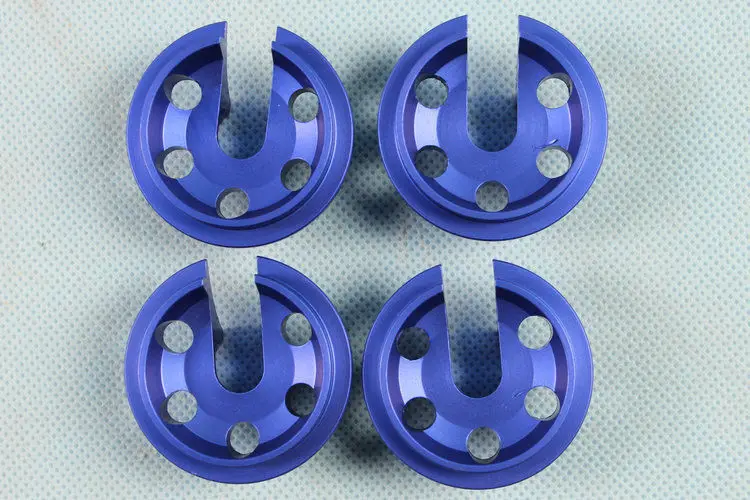 

GDS RACING CNC Machined Alloy Shock Mounts For Losi 5ive T, 4PCS BLUE