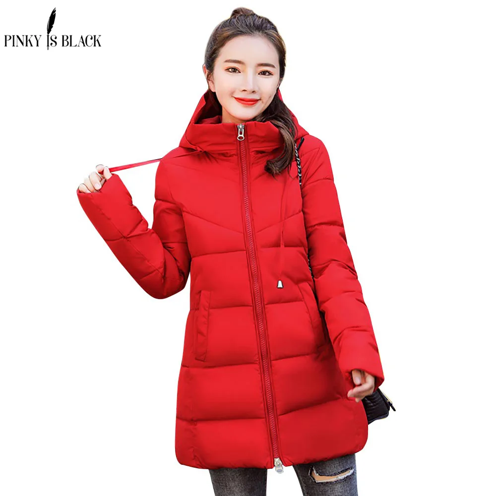 PinkyIsBlack Autumn Winter font b Jacket b font font b Women b font Cotton font b