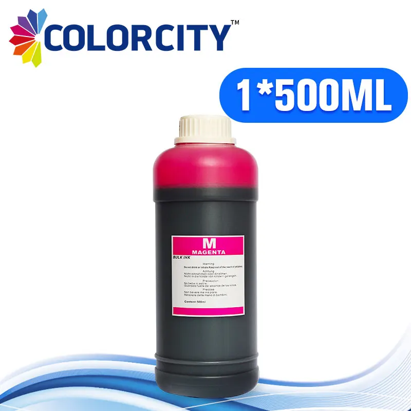 500ml Magenta printer ink refill universal dye ink compatible for hp