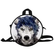 11 Newest 3D Cartoon Printing Children School Bags Round Backpack for Kindergarten Baby Big Hero 6 Students Schoolbag Kids Mochilas