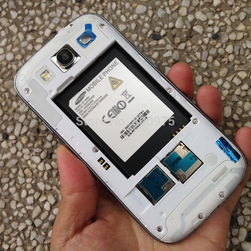 SAMSUNG Galaxy S3 i9300 S III мобильный телефон разблокированный 3g Wifi 8MP отремонтированный Android телефон