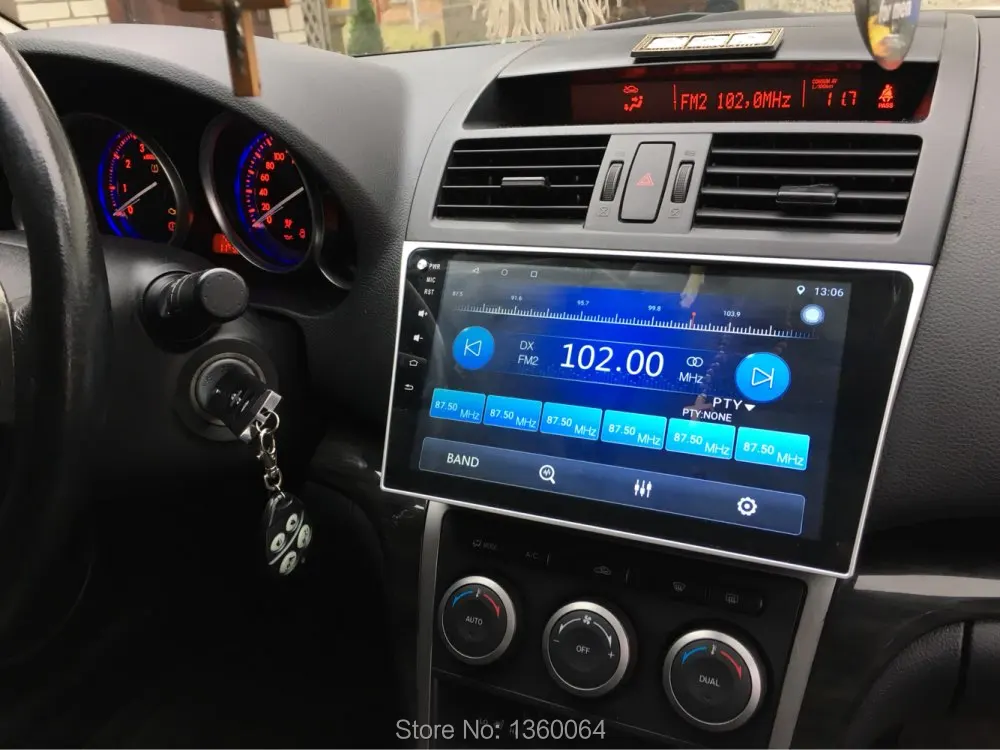 Top Nedehe Android 8.1 Quad core 10.1 inch for Mazda 6 2008 2009 2010-2015 car radio car dvd gps navigation car console audio player 2