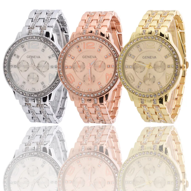 gold silver watch ladies