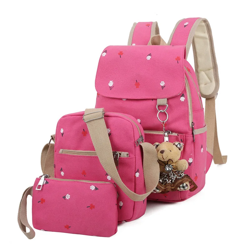 Mochilas Yk вебе leik бренд рюкзак Для женщин печати Рюкзаки подросток школьные сумки