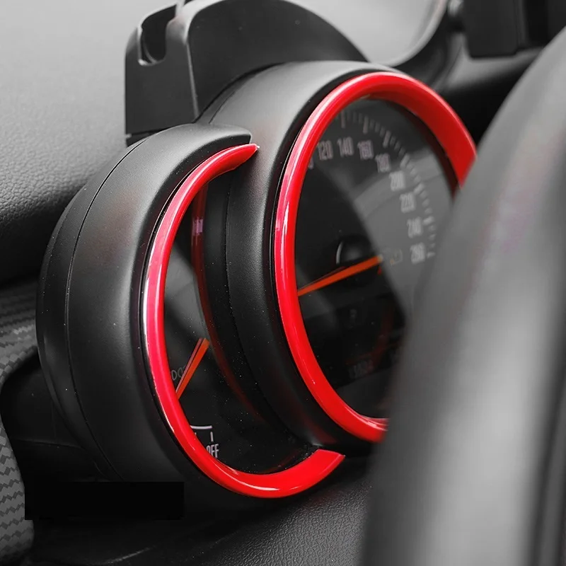 

Automobile Automovil Chromium Auto Dashboard Interior High-grade Protecter Covers Car Styling Modification 18 19 FOR MINI F56