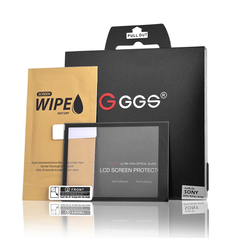 

GGS IV for Olympus E-M1 E-M10 E-M5 MARK II Optical Glass LCD Screen Protector Cover