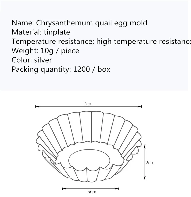 FEIGO 10 шт./компл. Жесть высокой термостойкости яйцо Tart форма многоразовые легко чистить антипригарные чашки торта выпечки инструменты F722