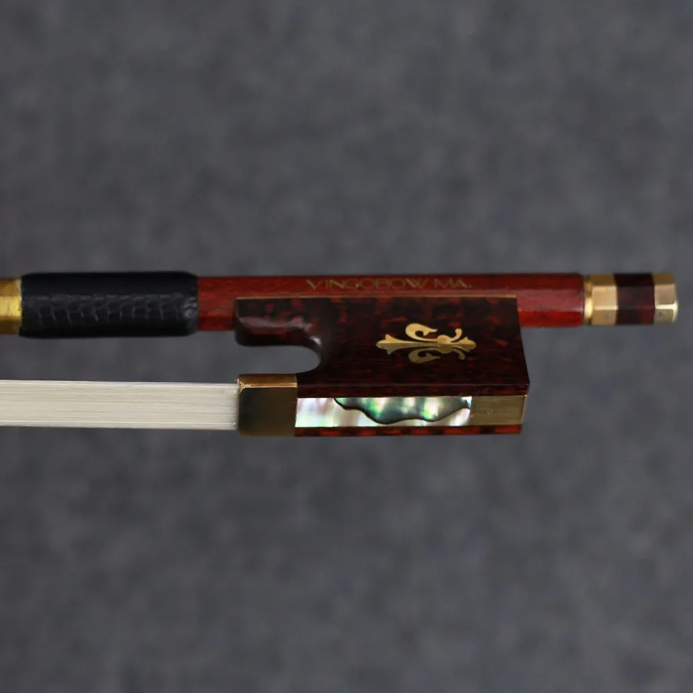127V 4/4 Size VIOLIN BOW Carbon Fiber Core with Pernambuco Skin Stick