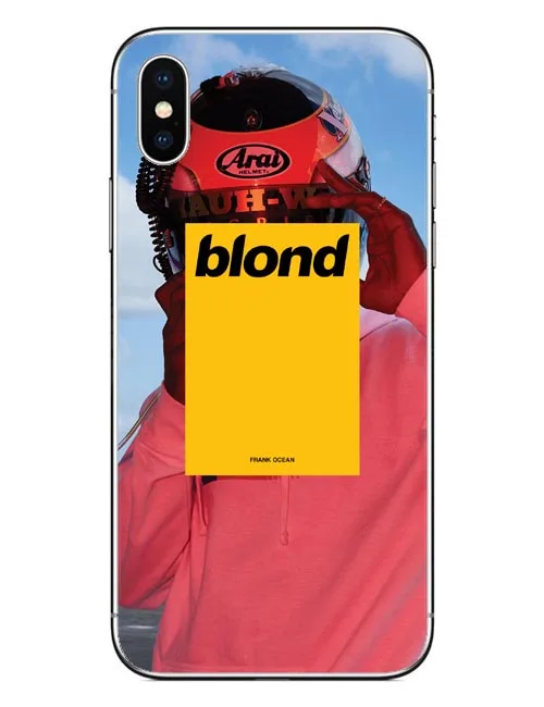 Жесткий чехол для телефона Frank Ocean Blonde Apple iPhone X 8Plus 8 XS Max XR 7 6sPlus 6s 6Plus 6 5 5S
