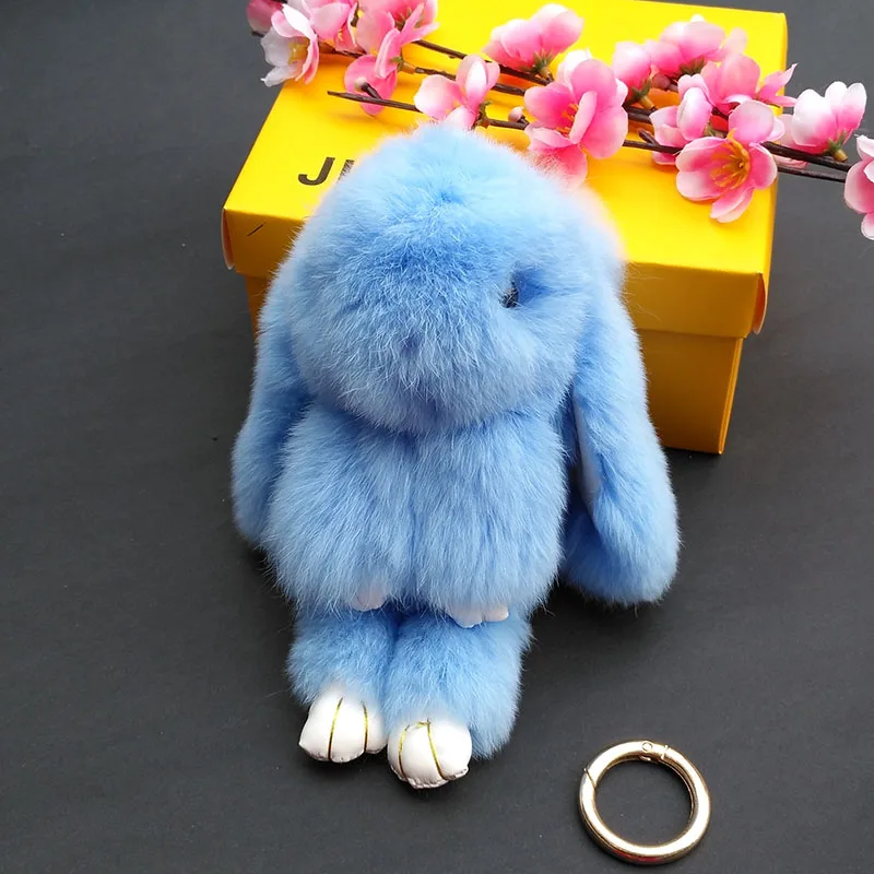 Брелок для ключей в виде кролика|fluffy ball|rabbit key chainkey chain pokemon |