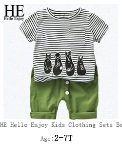 HE Hello Enjoy/штаны для мальчиков Одежда для детей повседневные легинсы с принтом животных, брюки для мальчиков детская одежда спортивные штаны-шаровары для бега