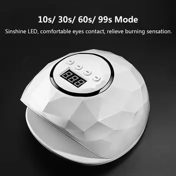 

Nail Dryer LCD Display UV Nail Lamp Fast-Curing 24LED Lights Timing Nail Gel Polish Dryer Touch Screen Smart Infrared Sensor