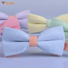 Шарф из хлопка и льна, 2 тон мужской галстук-бабочка из хлопка «Макарон с бантиками, костюм-смокинг общего вечерние бабочка жаккардовый галстук-бабочка, 500 шт