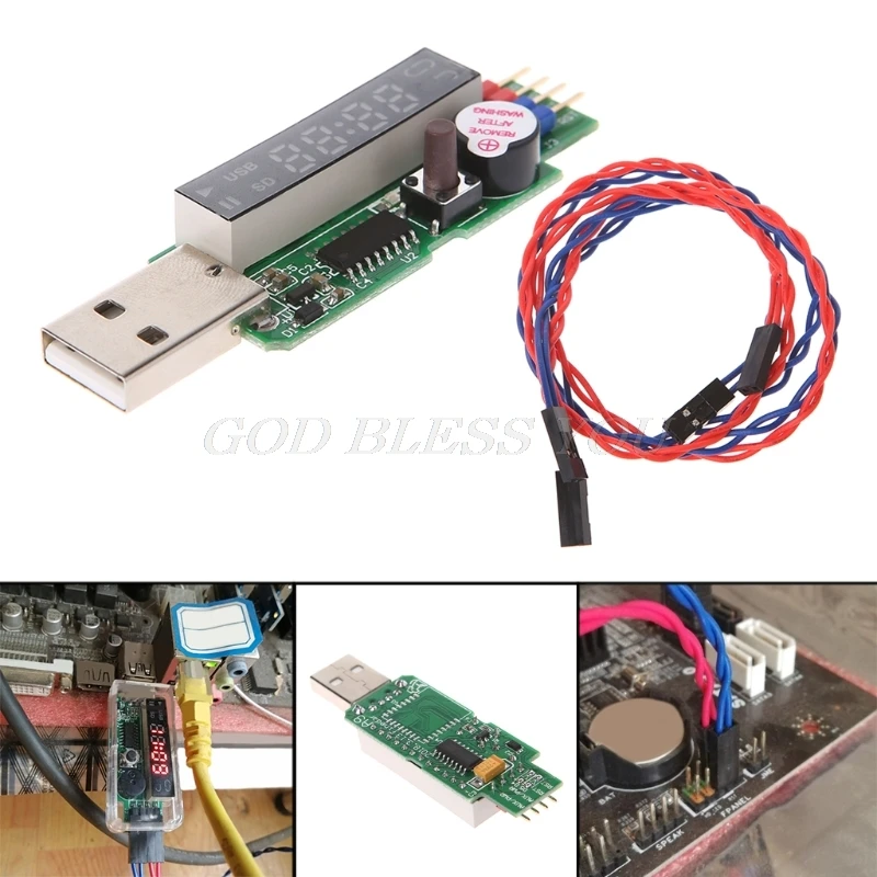 USB Watchdog карта V9.0 компьютер синий экран Halted автоматический перезапуск Майнер без