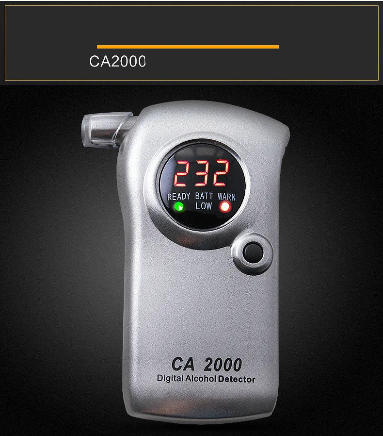 High LCD Digita Sensitive Alcohol Tester Blowing Test Drill Concentration Traffic Police Special Tester Wine Alcohol