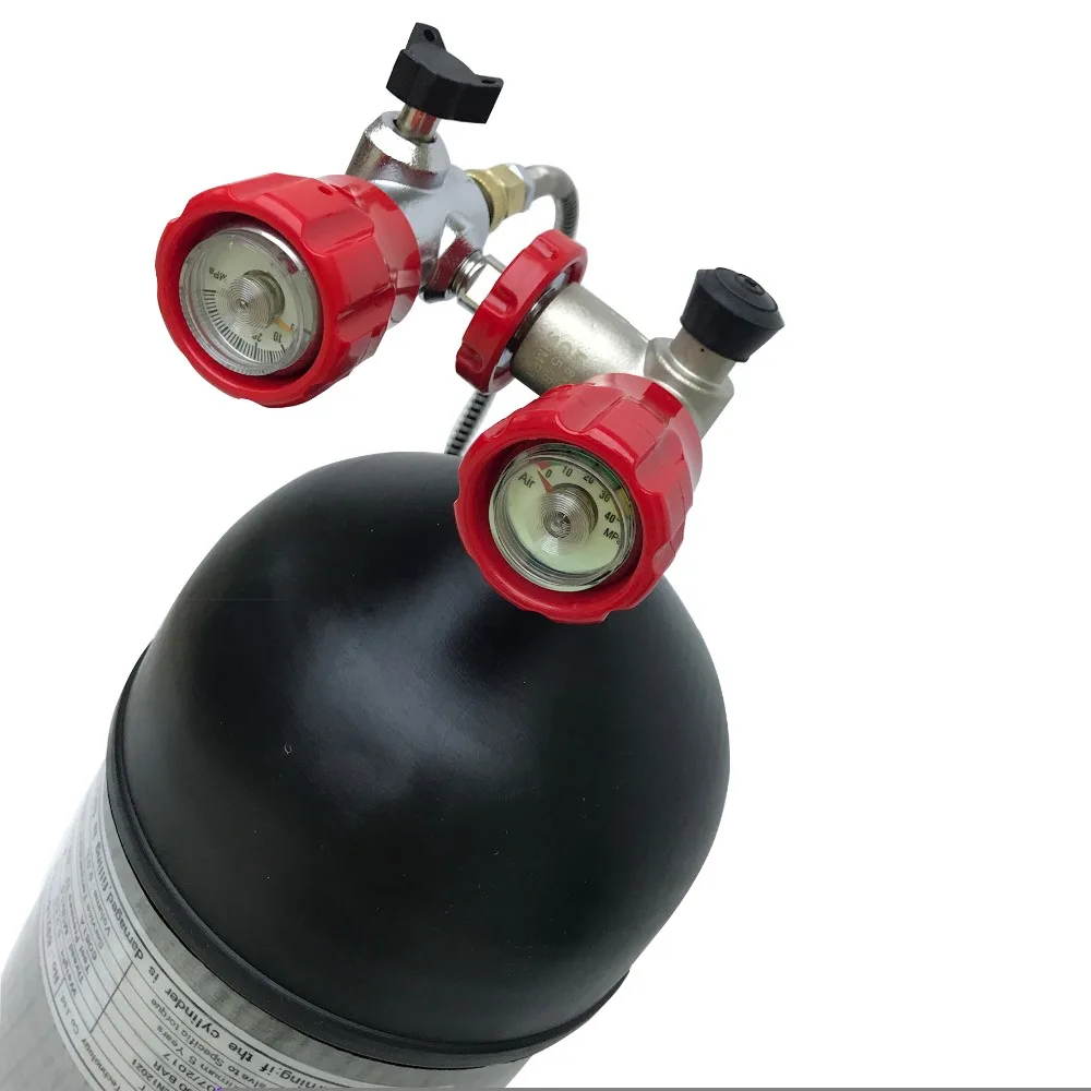 2018 Новый PCP винтовки 6.8L 300bar 4500psi пустые углеродного волокна air tank наполняют воздух cylider для дайвинга и сапоги и клапан и заполнить станции