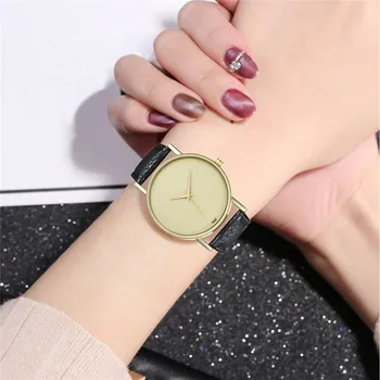 

FUNIQUE Simple Wristwatch For Women Fashion Dial Women's Watches Ladies Dress Watch Leather Quartz Clock Student Relojes