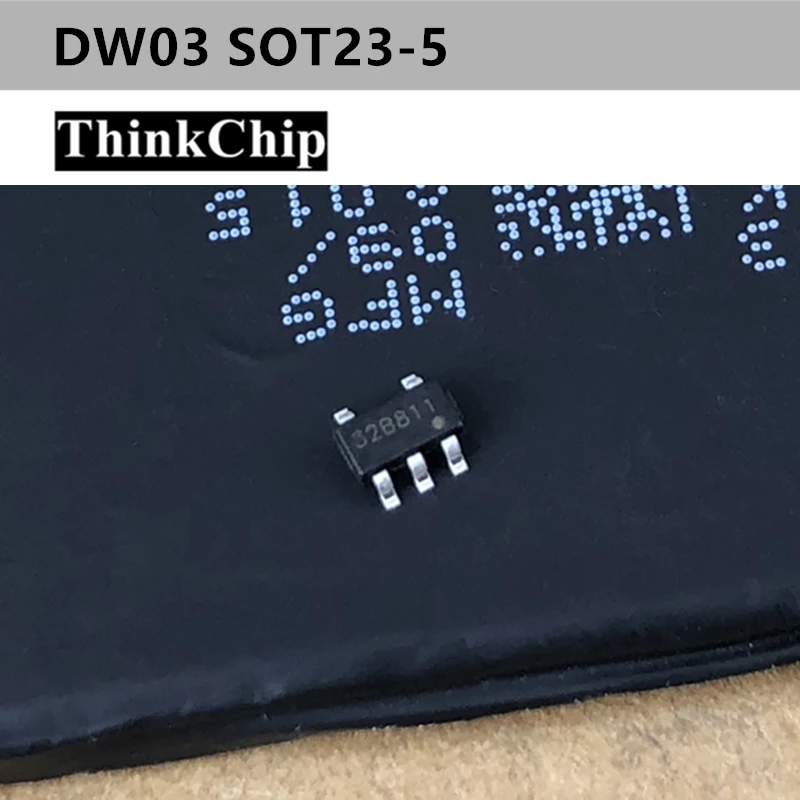 (20pcs) DW03D SOT23-6 DW03 SMD Lithium battery protection chip New original | Электроника