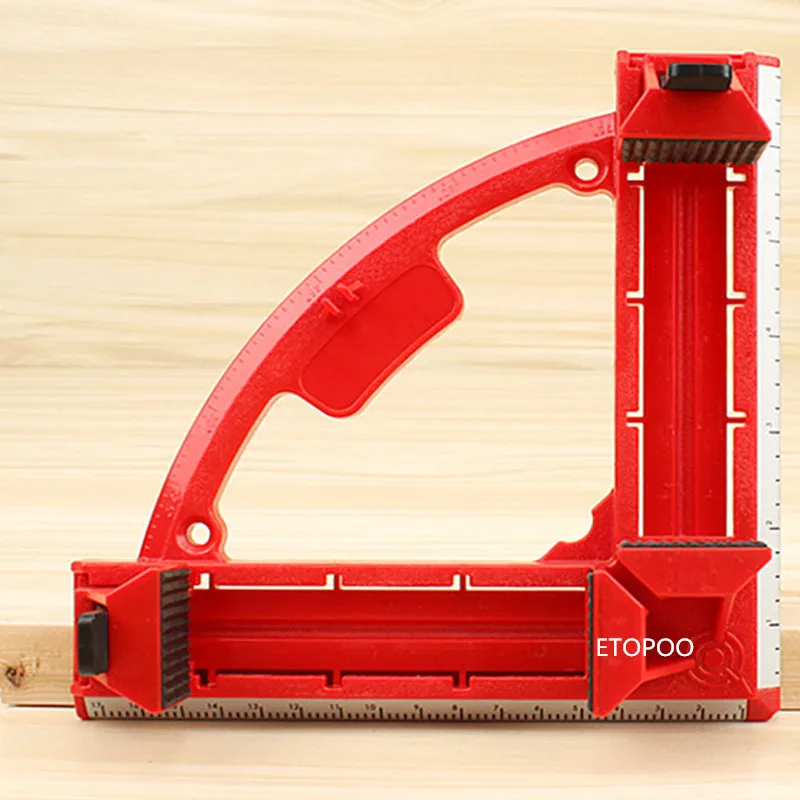Adjustable 90 Degree Angle Clamp Right Angle Clip Plastic Corner Wooden Clamp Picture Frame Carpentry Clamps for Woodworking