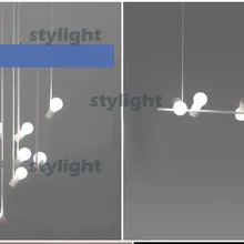 Товары для птиц на ствол дерева подвесной светильник потолочный висит люстра освещение современный дизайн 10 Огни