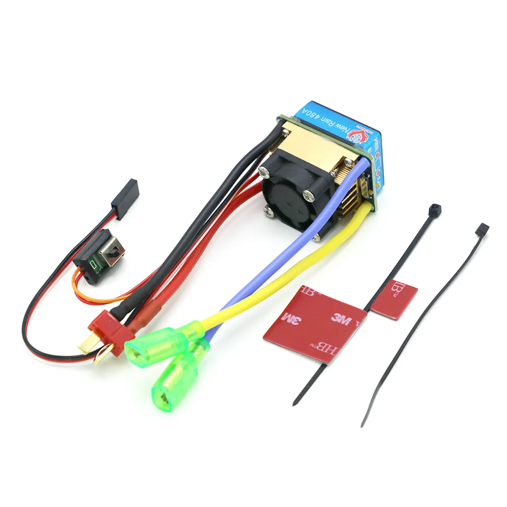 RC ESC 320A 480A почищенный ESC Скорость контроллер с двойным режимом регулятор ленточного тормоза 5V 3A для 1/10 пульт ДУ для дистанционно управляемой машины лодки