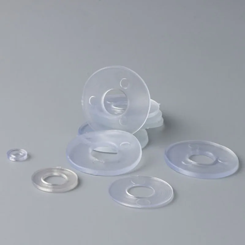M3 M12 PVC Transparent Plastic Flat Gasket Insulated Soft Washer