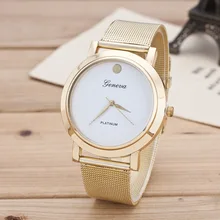 2019 Luxury Brand Geneva Gold Stainless steel bracelet watch women Ladies casual dress Quartz Wrist watches Relogio Feminino new stainless steel women wrist watch mother of pearl dial watch gold geneva watch luxury quartz watches relogio feminino