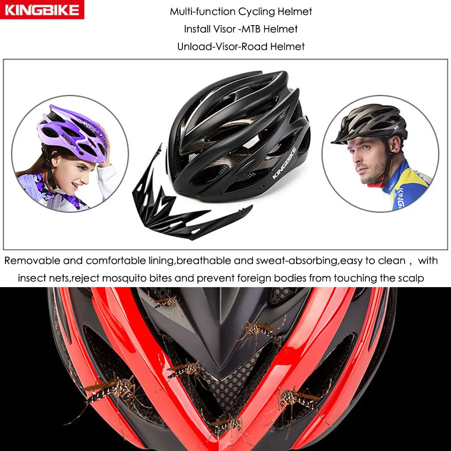 KINGBIKE велосипедный шлем ультралегкий велосипедный шлем в форме MTB шлем Casco Ciclismo дорожный горный шлем MTB шлемы