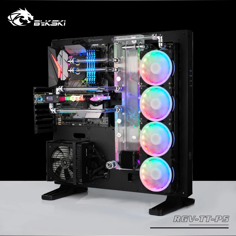 Акриловая доска BYKSKI водо канальное решение используемое для ThermalTake/Tt Core P5